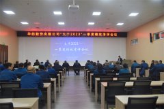 公司召開(kāi)“大干2023”一季度績(jī)效考評(píng)會(huì)議
